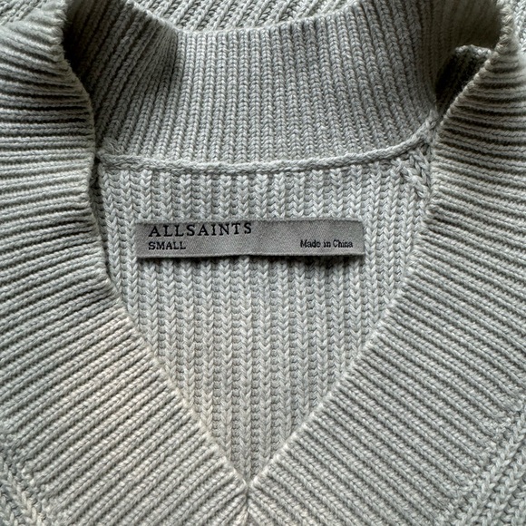 2x HP 🎉 All Saints Knit Manson Vest EUC - Picture 2 of 7